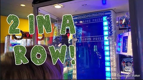 2 MAJOR PRIZES IN A ROW ON STACKER! (VERY EXPENSIVE)