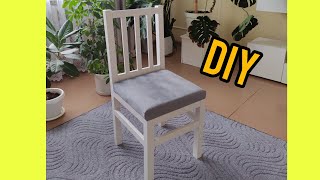 DIY soft chair // мягкий стул своими руками // сделай сам screenshot 4