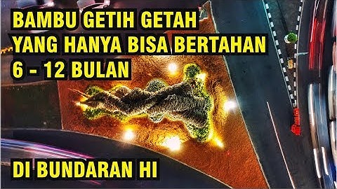 MONUMEN SELAMAT DATANG BUNDARAN HI JAKARTA (DRONE FOOTAGE)