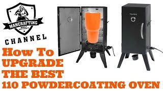 110 Powdercoat oven Upgrade | Cheap