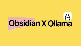 Obsidian with Ollama