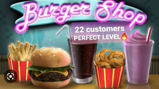 Burger shop game Perfect game| Thrilling level🔥 25 customers perfect😉 screenshot 1