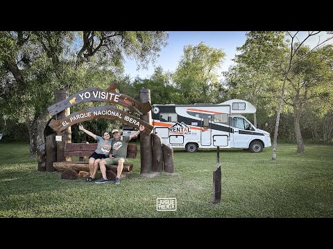 Viajamos en MOTORHOME al PARQUE NACIONAL IBERÁ!🚌🌳 Vivimos la experiencia NOCHES MÁGICAS💫
