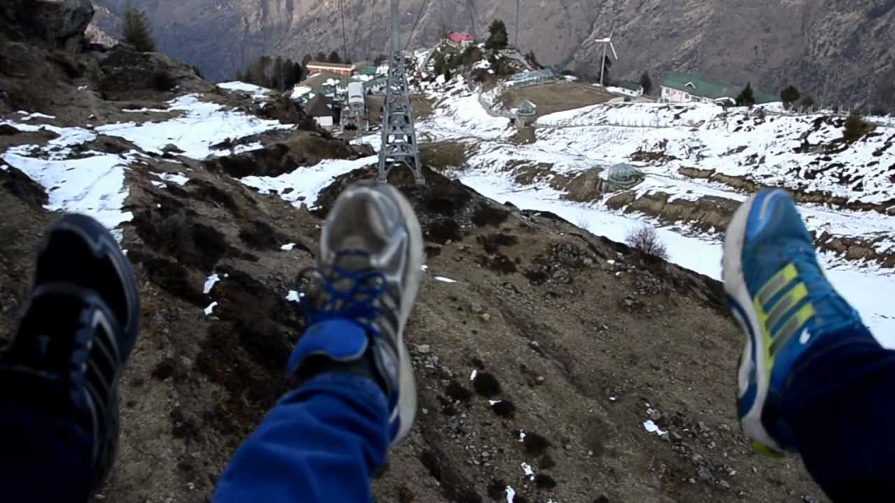 Auli Cable Car Ride 2 YouTube