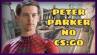 PETER PARKER JOGANDO CS:GO