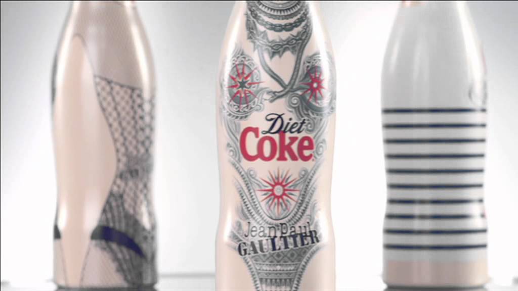 Jean Paul Gaultier Diet Coke Tattoo Coca Cola Bottle limited edition 2012   eBay