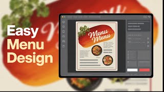 How to design Food Menu with photoshop in 2025