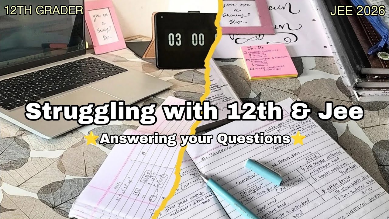 Struggling with Class 12th & JEE?| How is 12th grade going? JEE? Boards? LIFE UPDATE