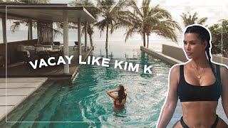The Kardashians REALLY stayed in this Bali hotel || Keeping up with Kim Kardashian luxury holiday