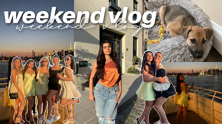 WEEKEND VLOG: yacht event, new puppy, city days & ...