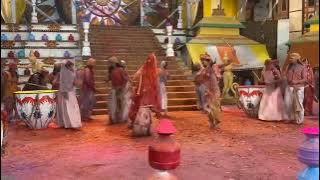 Behind the scene of Radhakrishna | Holi scene | Sumedh Mudgalkar & Mallika Singh #sumellika