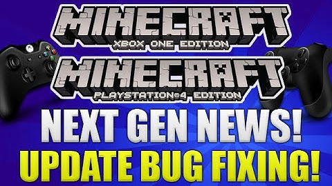 Minecraft (XB1 PS4 & PS Vita) - UPDATE! 4J STUDIOS STILL BUG FIXING CERT TESTING SOON + MORE