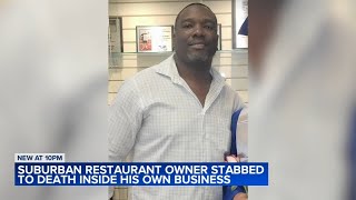 Father of four stabbed to death at Waukegan restaurant he owned 1 charged He didn t deserve this