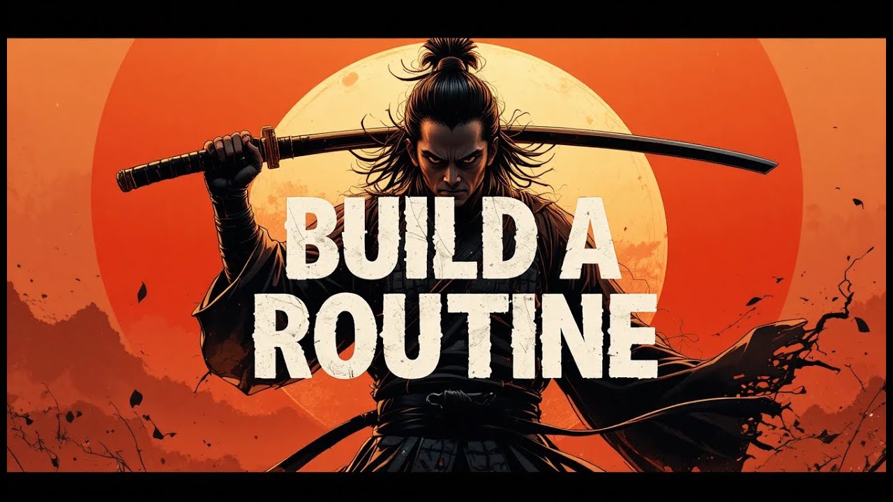 How to Build a Daily Routine That Truly Works (Samurai Method) - YouTube