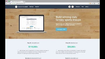03-11-16 FanDuel Lineup Analysis Using Daily Fantasy Nerd