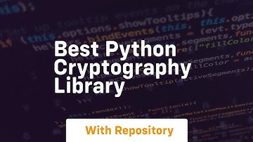 best python cryptography library