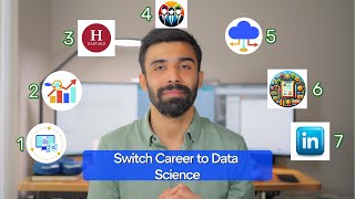 Roadmap to Switch Career to Data Science #datascience #career