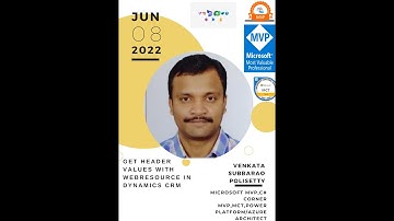 Back to Basics # 58: Get Header Values with Webresource in Dynamics CRM[Telugu]