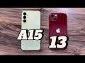 Samsung galaxy a15 vs iphone 13