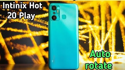 How To Enable Auto Rotate In Infinix Hot 20 Play,Auto Rotate Screen Enable In Infinix Hot 20 Play,