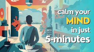 Experience Bliss in 5 Minutes || Guided Mindfulness Meditation Made Easy