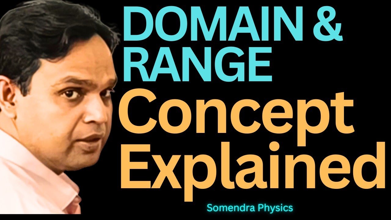 Domain and Range | Easy Method | Function Basics 04 | JEE NEET