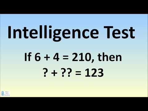 How To Solve Viral Facebook Intelligence Test (6 + 4 = 210).