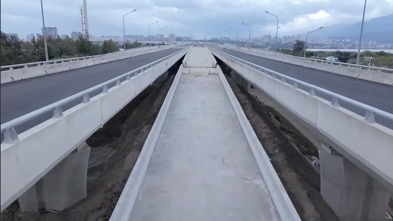 2026.03.08  淡江大橋工程  八里端 施工概況 各區最新進度概況 空拍直播