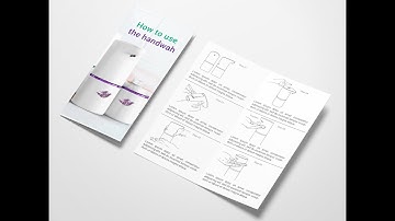 Instruction manual | Product line art | Technical drawing tutorial