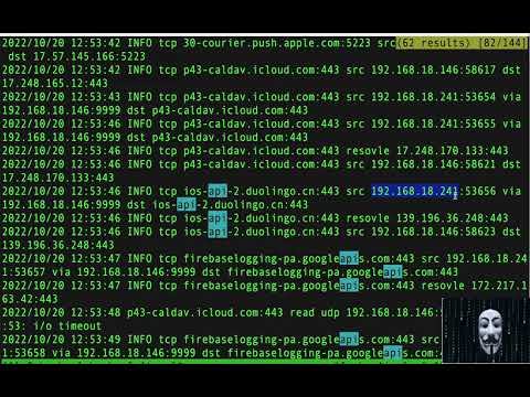 抓包手机 iOS 和 Android 所有的 TCP 和 UDP 并解密 TLS  到桌面的 Wireshark