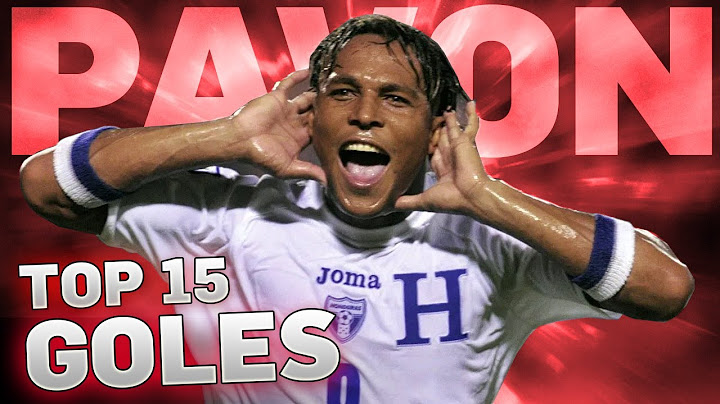 TOP 15 - GOLES de Carlos Pavón Plummer