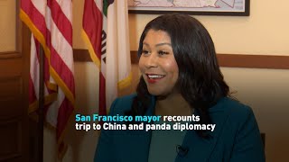 San Francisco mayor recounts trip to China and panda diplomacy