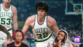 DOES KEVIN MCHALE HAVE THE BEST POST MOVES?? Ki \& Jdot Reacts to Kevin McHale - Career Highlights