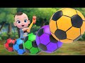 Color Balls golf Johny Johny Yes Papa | Twinkle Twinkle Little Star + more Nursery Rhymes