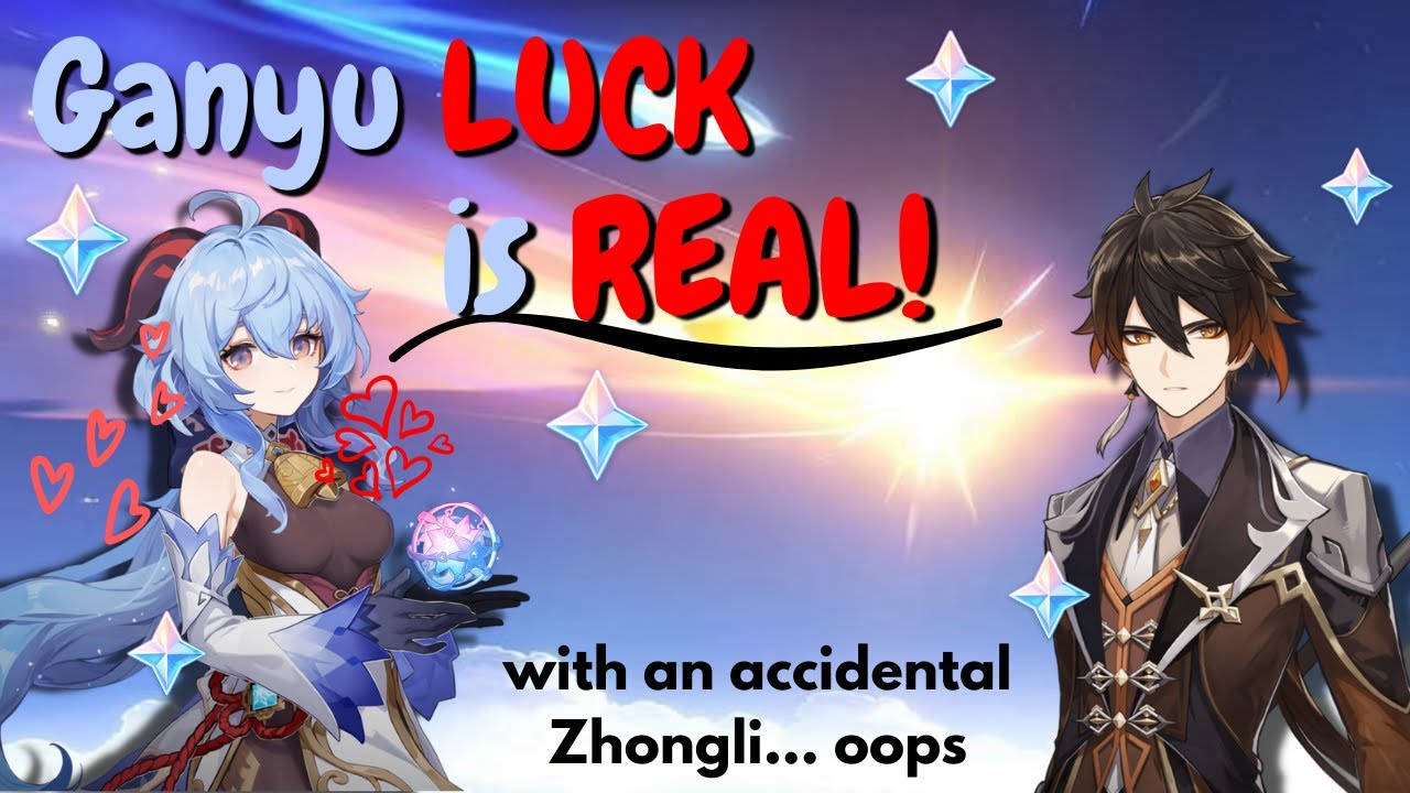 HOW I GOT INSANE LUCK ON THE GANYU ZHONGLI BANNERS BY ACCIDENT! | Genshin Impact
