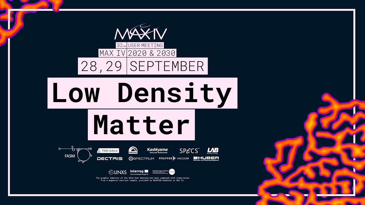 Low Density Matter at MAX IV - MAX IV User Meeting 2020 - YouTube