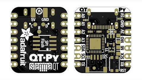 QT Py! A new board from Adafruit!