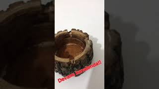 Dekoratif Kül Tablası Yapımı—TR WOODWORKER!! Resimi