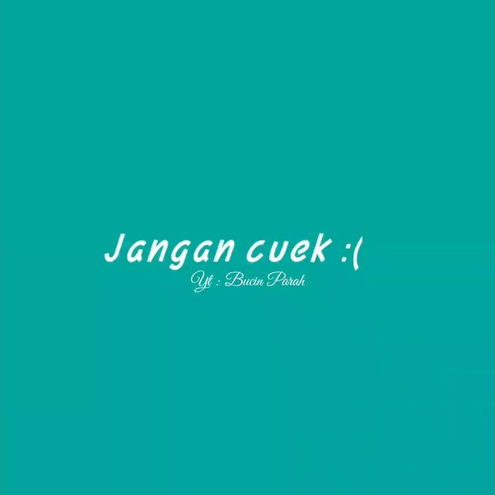 Story wa buat pacar yang cuek :( bikin baper😞