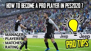 PRO TIPS 💡 in PES2020MOBILE | HOW TO BECOME A PRO PLAYER IN PES2020MOBILE in English screenshot 4