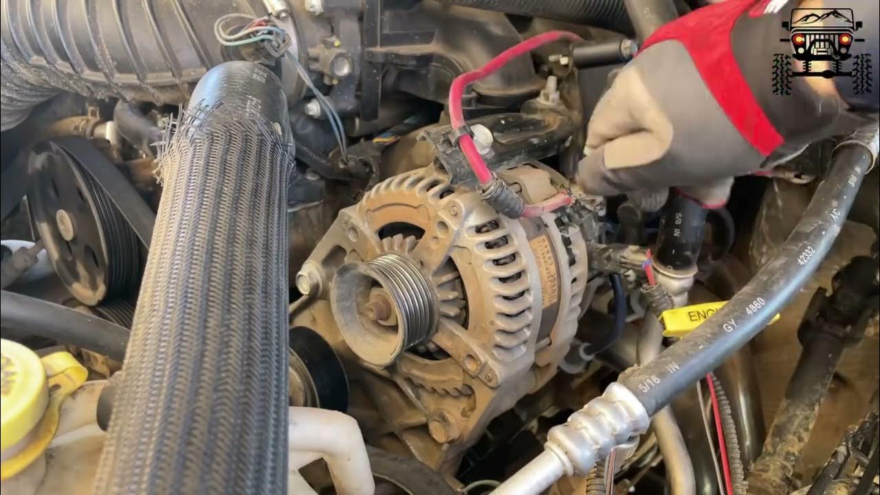 Alternator Removal Wrangler JK - YouTube