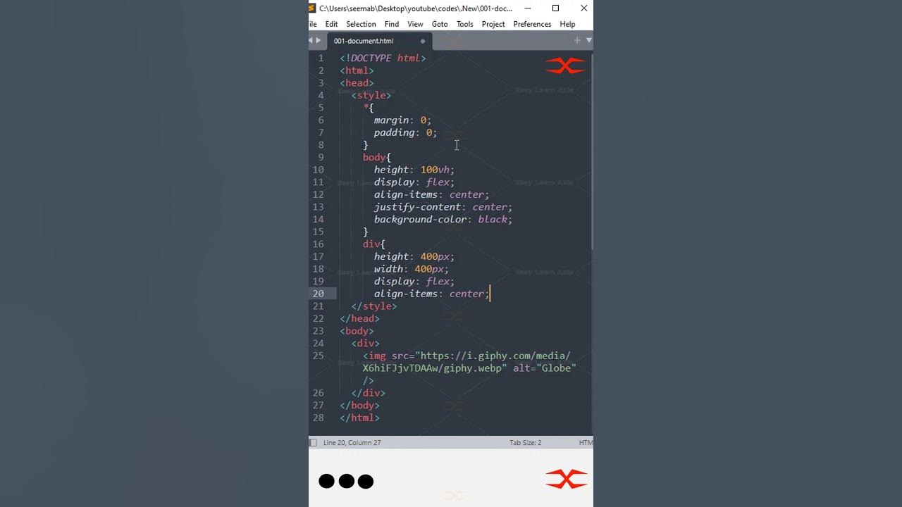 Globe | HTML CSS - YouTube