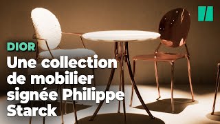 Dior a désormais sa collection de mobilier, signée par Philippe Starck