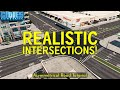 Realistic Intersections in Cities: Skylines - Traffic Management Tutorial