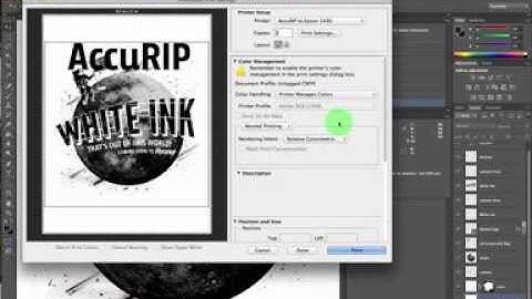 How to Setup AccuRIP Software for Screen Printing Halftones