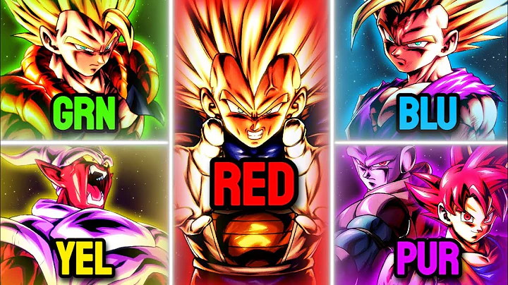 TOP 5 BEST Units of EACH Color in Dragon Ball LEGENDS!