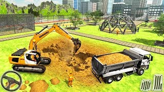 Construction Builder Animal Zoo - Excavator Simulator Animals World - Android GamePlay screenshot 5