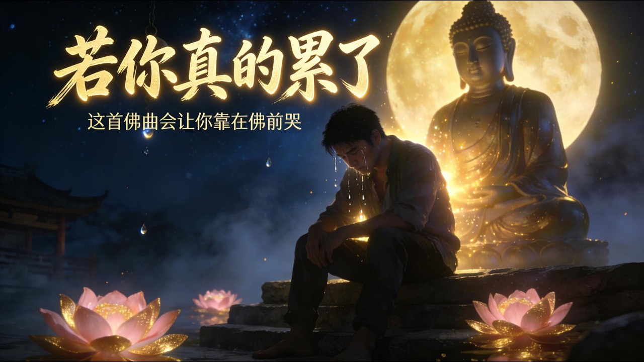 深夜療愈佛歌｜聽哭無數人《若你真的累了》