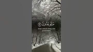 قُلْ رَبِّ إِمَّا تُرِيَنِّي مَا يُوعَدُونَ من سورة المؤمنون- آية (93)