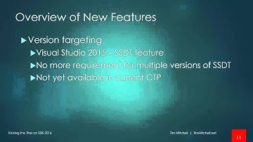Kicking the Tires on SSIS 2016